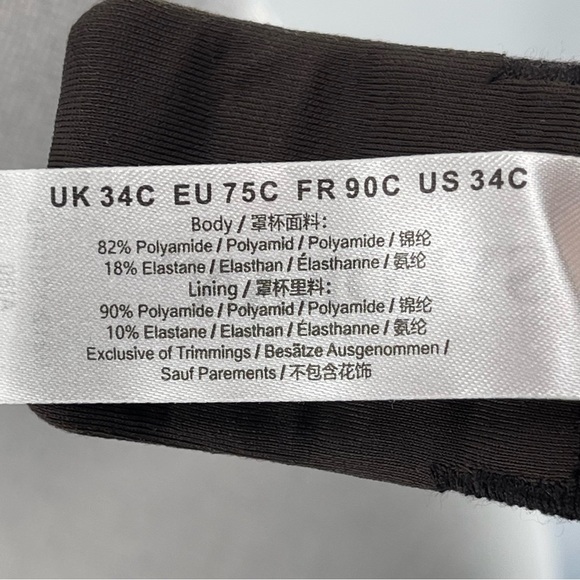 Syrokan Brown Camo High Impact Sports Bra 34C - Picture 7 of 9